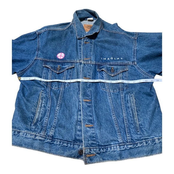Vintage John Lennon Imagine denim jacket. VERY RARE! Excellent cond./never worn. - Picture 3 of 8